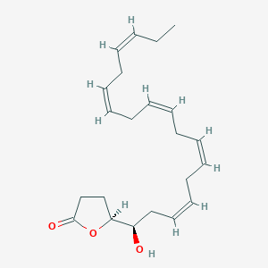 Chemical structure of 4,5-DiHDPA lactone
