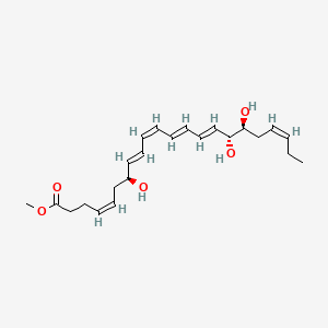 Chemical structure of Resolvin D2 methyl ester