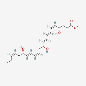 Chemical structure of Resolvin D3 methyl ester