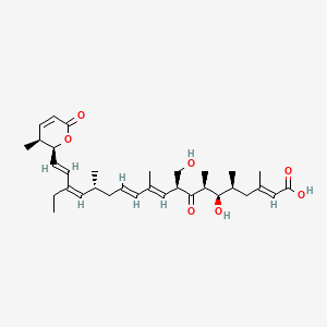 Chemical structure of Kazusamycin A