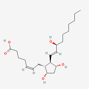 Chemical structure of Prostaglandin-ici 74205