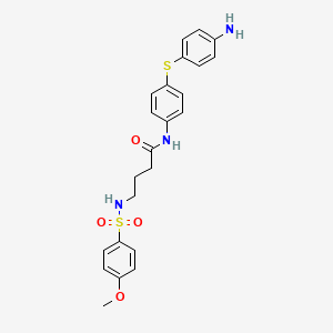 Chemical structure of BI-6C9