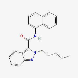 Chemical structure of NNEI 2'-indazole isomer