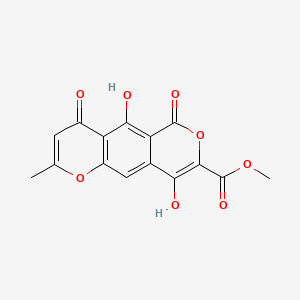 Chemical structure of Avenacein Y