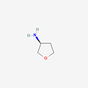 Chemical structure of Oxolan-3-amine