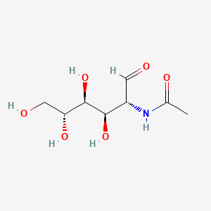 Chemical structure of N-acetyl-D-Glucosamine