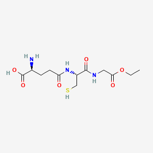 Chemical structure of Glutathione ethyl ester