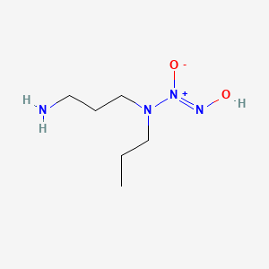 Chemical structure of PAPA NONOate