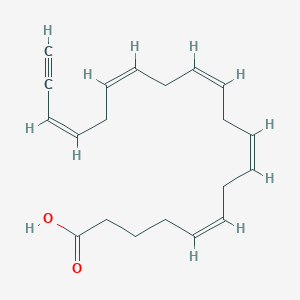 Chemical structure of Eicosapentaenoic Acid Alkyne