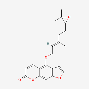 Chemical structure of Epoxybergamottin