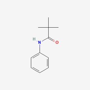 Chemical structure of N-Pivaloylaniline