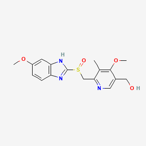 Chemical structure of Hydroxyomeprazole