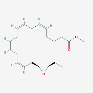 Chemical structure of (±)17(18)-EpETE methyl ester