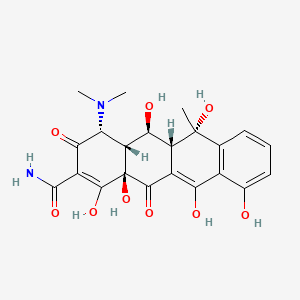 Chemical structure of Epioxytetracycline