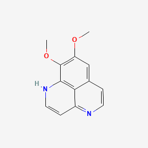 Chemical structure of Aaptamine