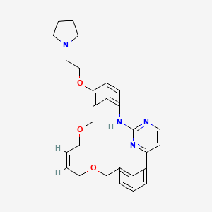 Chemical structure of Pacritinib
