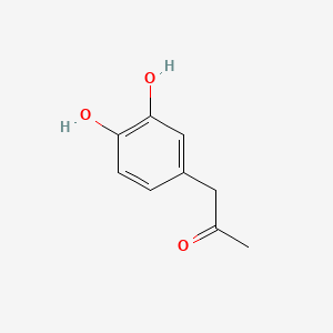 Chemical structure of 3',4'-Dihydroxyphenylacetone