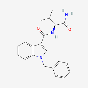Chemical structure of AB-BICA