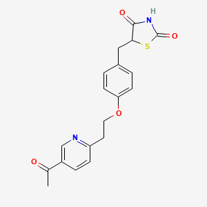 Chemical structure of Ketopioglitazone