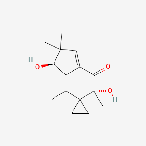 Chemical structure of Illudin M