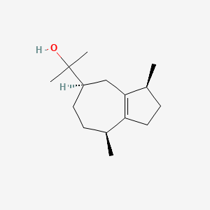 Chemical structure of (-)-Guaiol