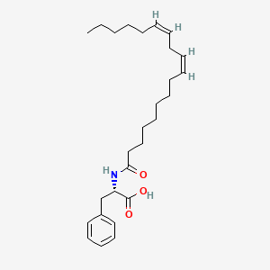 Chemical structure of Linoleoyl Phenylalanine