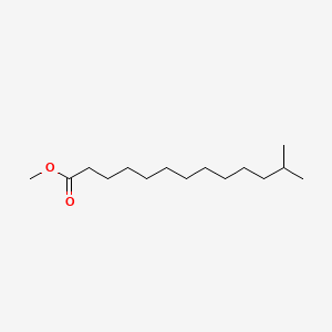 Chemical structure of Methyl 12-methyltridecanoate