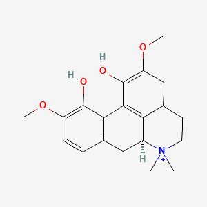 Chemical structure of Magnoflorine
