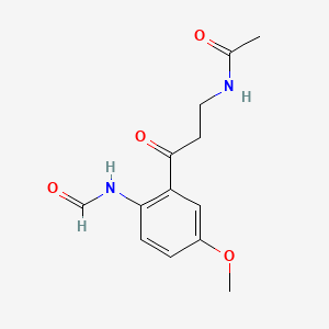 Chemical structure of AFMK