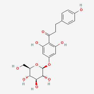 Chemical structure of Trilobatin