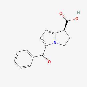 Chemical structure of (S)-Ketorolac
