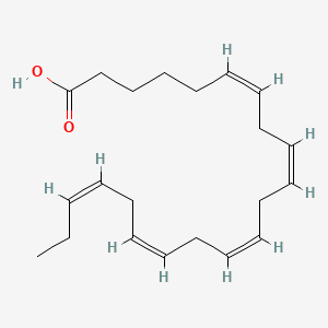 Chemical structure of Heneicosapentaenoic Acid
