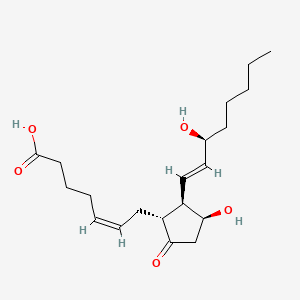 Chemical structure of 11beta-PGE2