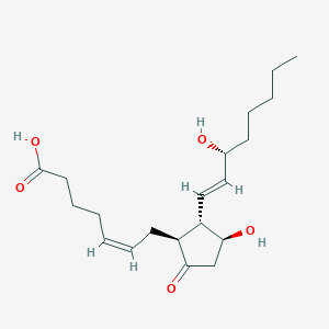 Chemical structure of ent-Prostaglandin E2