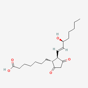 Chemical structure of Prostaglandin K1