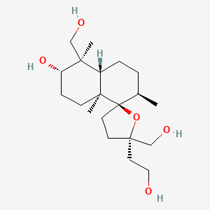 Chemical structure of Lagochiline