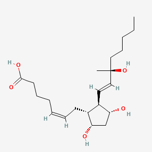 Chemical structure of Carboprost
