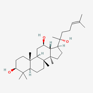 Chemical structure of Protopanaxadiol