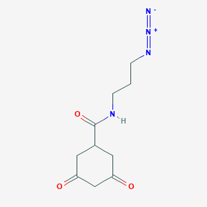 Chemical structure of DAz-1