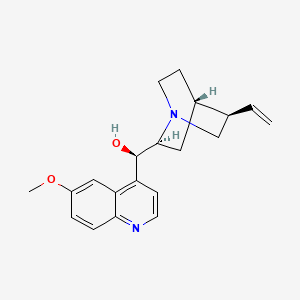 Chemical structure of Quinine