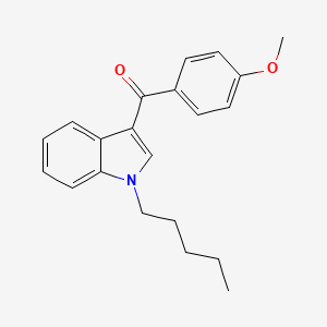 Chemical structure of RCS-4 (exempt preparation)