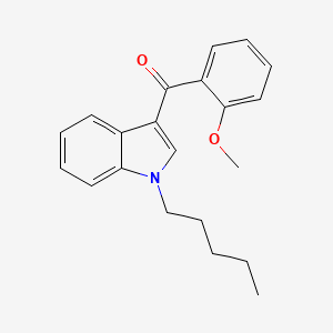 Chemical structure of RCS-4 2-methoxy isomer