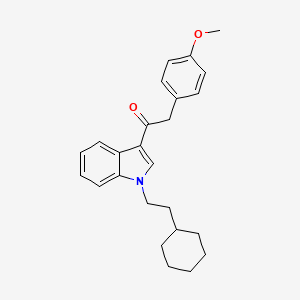 Chemical structure of RCS-8 4-methoxy isomer