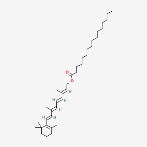 Chemical structure of Retinyl Palmitate