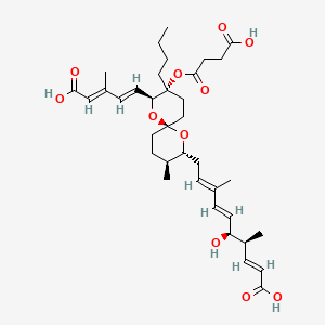 Chemical structure of Reveromycin A