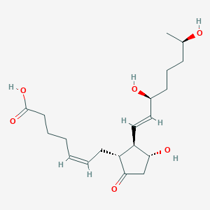 Chemical structure of 19(R)-hydroxy Prostaglandin E2