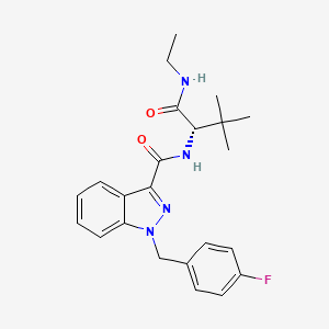 Chemical structure of EADB-FUBINACA