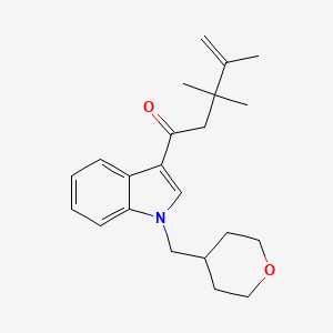 Chemical structure of A-834735 Degradant