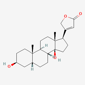 Chemical structure of Digitoxigenin