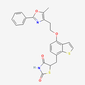 Chemical structure of Edaglitazone